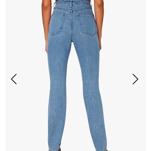 WeWoreWhat NWT Women's Blue The Icon Jeans Size 31 - Picture 4 of 5